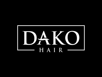 DaKo Hair logo design by creator_studios