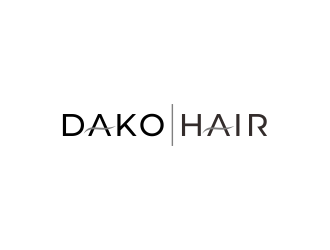 DaKo Hair logo design by checx