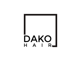 DaKo Hair logo design by Editor