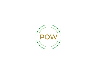 POW logo design by aryamaity