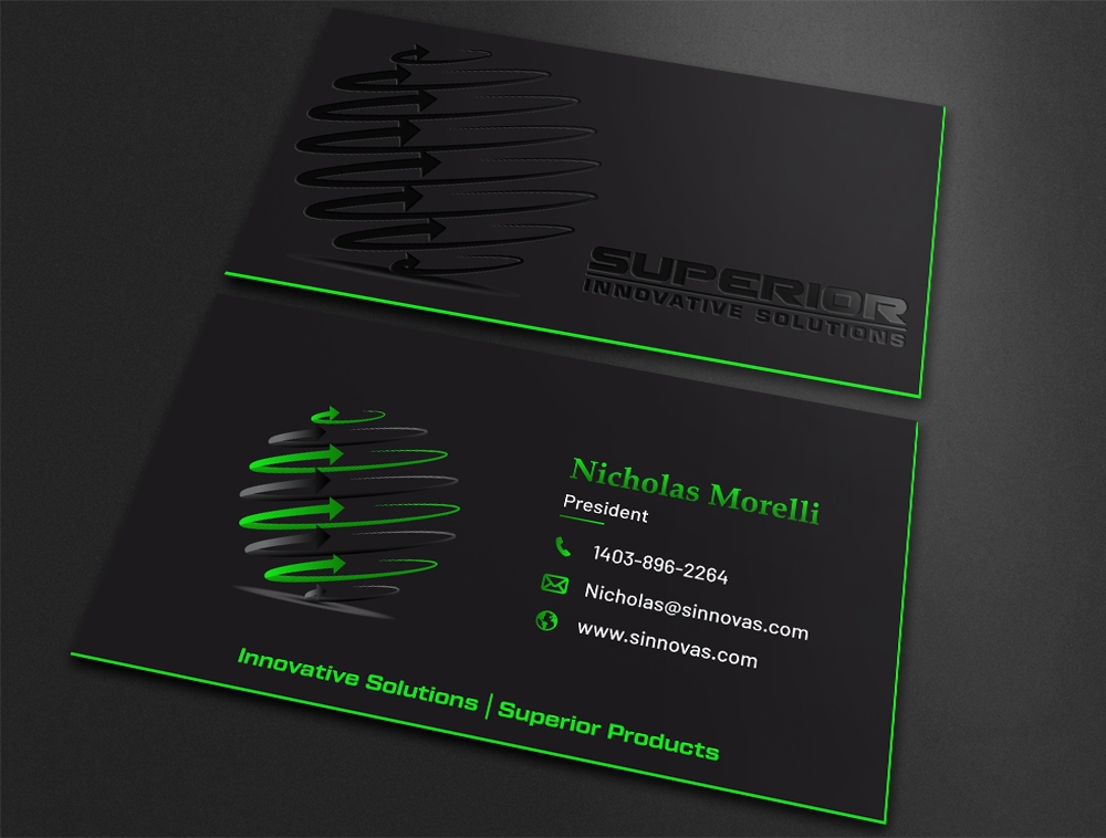 Superior Innovative Solutions logo design by Niqnish