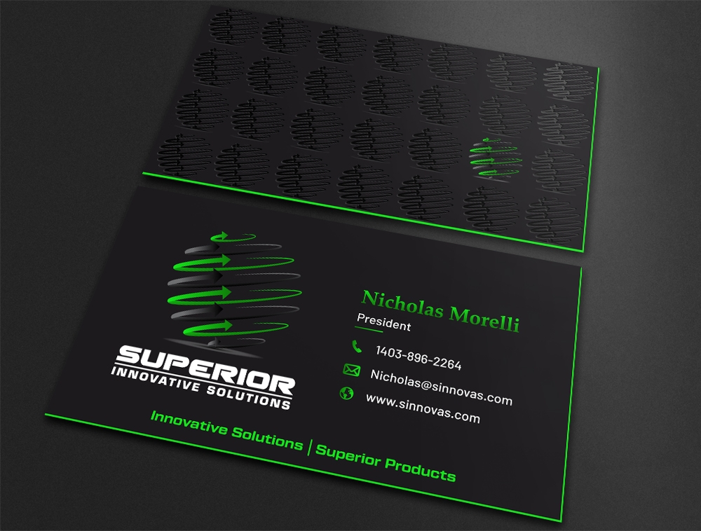 Superior Innovative Solutions logo design by Niqnish