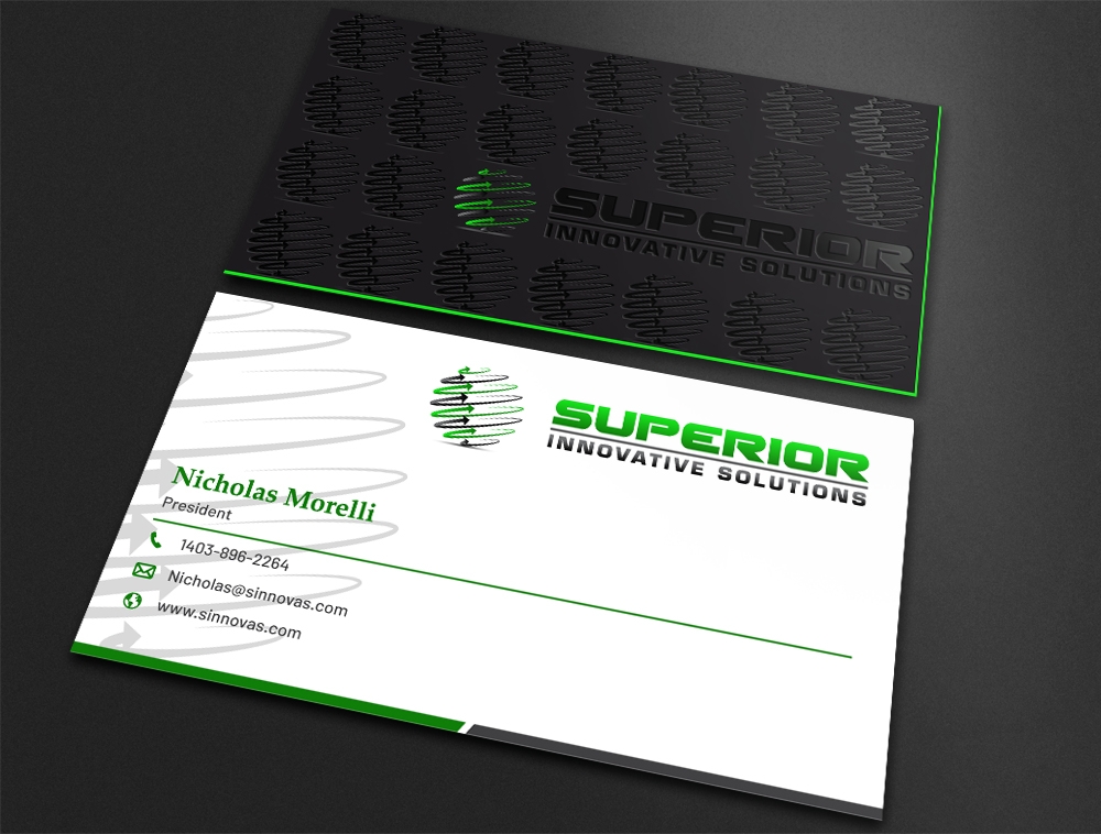 Superior Innovative Solutions logo design by Niqnish