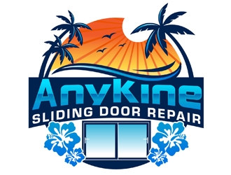 AnyKine Sliding Door Repair  logo design by DreamLogoDesign