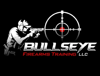 Bullseye Firearms Training LLC logo design by DreamLogoDesign