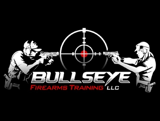 Bullseye Firearms Training LLC logo design by DreamLogoDesign