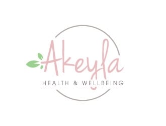 Akeyla Health & Wellbeing logo design by invento