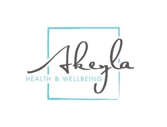 Akeyla Health & Wellbeing logo design by invento