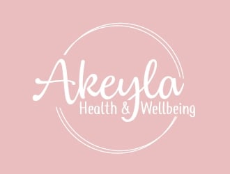 Akeyla Health & Wellbeing logo design by jaize