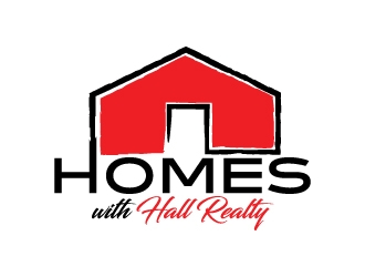 Homes with Hall Realty logo design by jaize