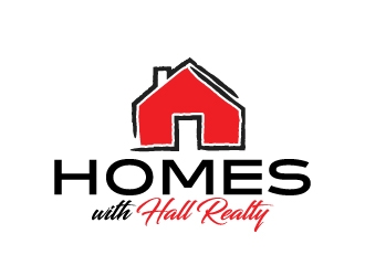 Homes with Hall Realty Logo Design - 48hourslogo