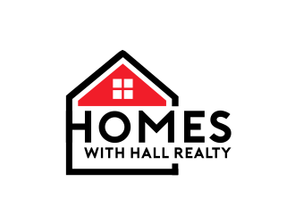 Homes with Hall Realty logo design by serprimero