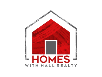 Homes with Hall Realty logo design by ekitessar