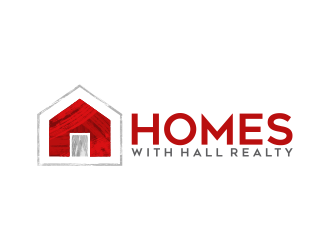 Homes with Hall Realty logo design by ekitessar