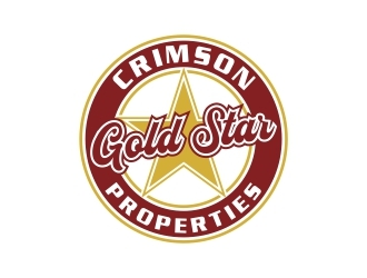 Crimson Gold Star Properties logo design by rizuki