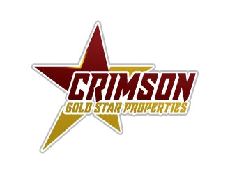 Crimson Gold Star Properties logo design by Pau1