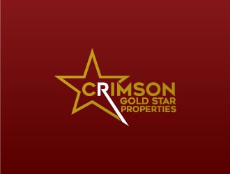 Crimson Gold Star Properties logo design by Pau1