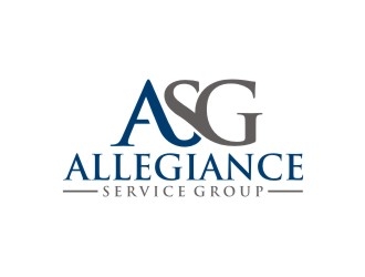 Allegiance Service Group logo design by agil