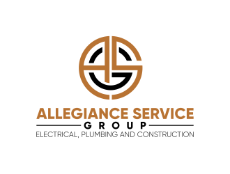 Allegiance Service Group logo design by pakNton