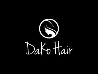 DaKo Hair logo design by InitialD