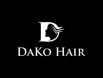 DaKo Hair logo design by InitialD