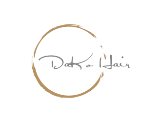 DaKo Hair logo design by luckyprasetyo