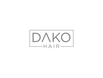 DaKo Hair logo design by luckyprasetyo