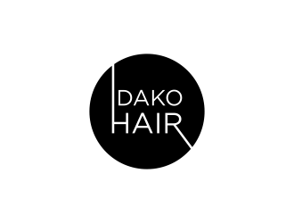 DaKo Hair logo design by luckyprasetyo