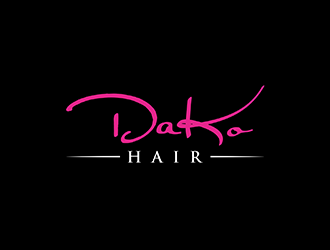 DaKo Hair logo design by ndaru