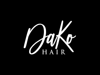 DaKo Hair logo design by hopee