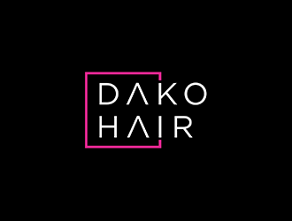 DaKo Hair logo design by ndaru