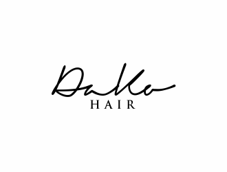 DaKo Hair logo design by hopee