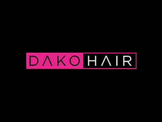 DaKo Hair logo design by ndaru