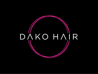 DaKo Hair logo design by ndaru