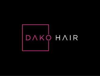 DaKo Hair logo design by ndaru