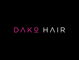 DaKo Hair logo design by ndaru