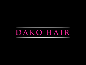 DaKo Hair logo design by ndaru