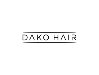 DaKo Hair logo design by alby