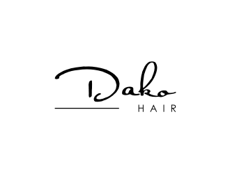 DaKo Hair logo design by asyqh