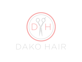 DaKo Hair logo design by EkoBooM