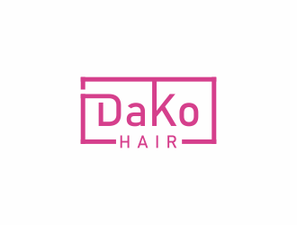 DaKo Hair logo design by violin