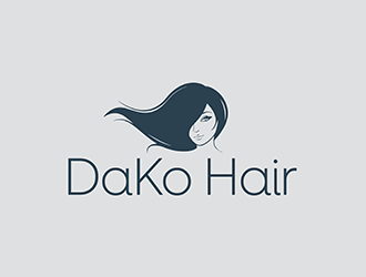 DaKo Hair logo design by marshall