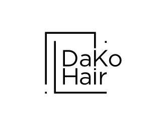 DaKo Hair logo design by Kraken