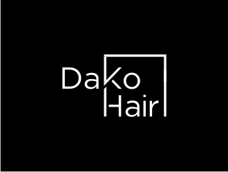 DaKo Hair logo design by Kraken