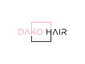 DaKo Hair logo design by Kraken