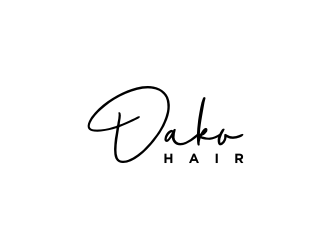 DaKo Hair logo design by Kraken