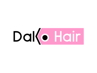 DaKo Hair logo design by Kraken