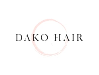 DaKo Hair logo design by wongndeso