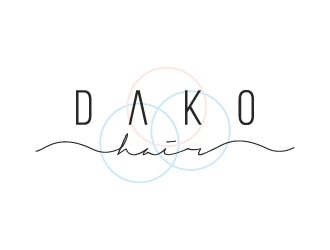 DaKo Hair logo design by wongndeso