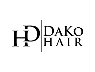 DaKo Hair logo design by changcut